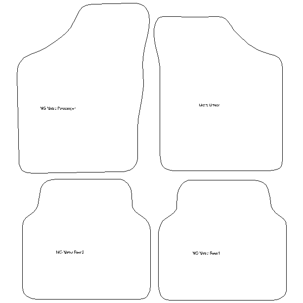 MG Metro Car Mats